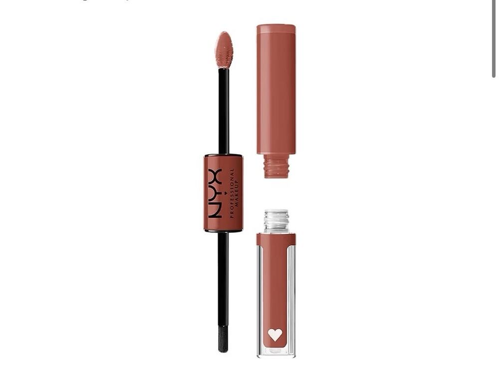NYX ~ Shine Loud ~ Long-Lasting Liquid Lipstick w/Clear Lip Gloss ~ LIFE GOALS